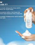 How to use Foaming face wash