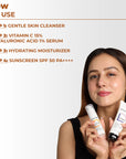 How to use Morning Skincare Kit
