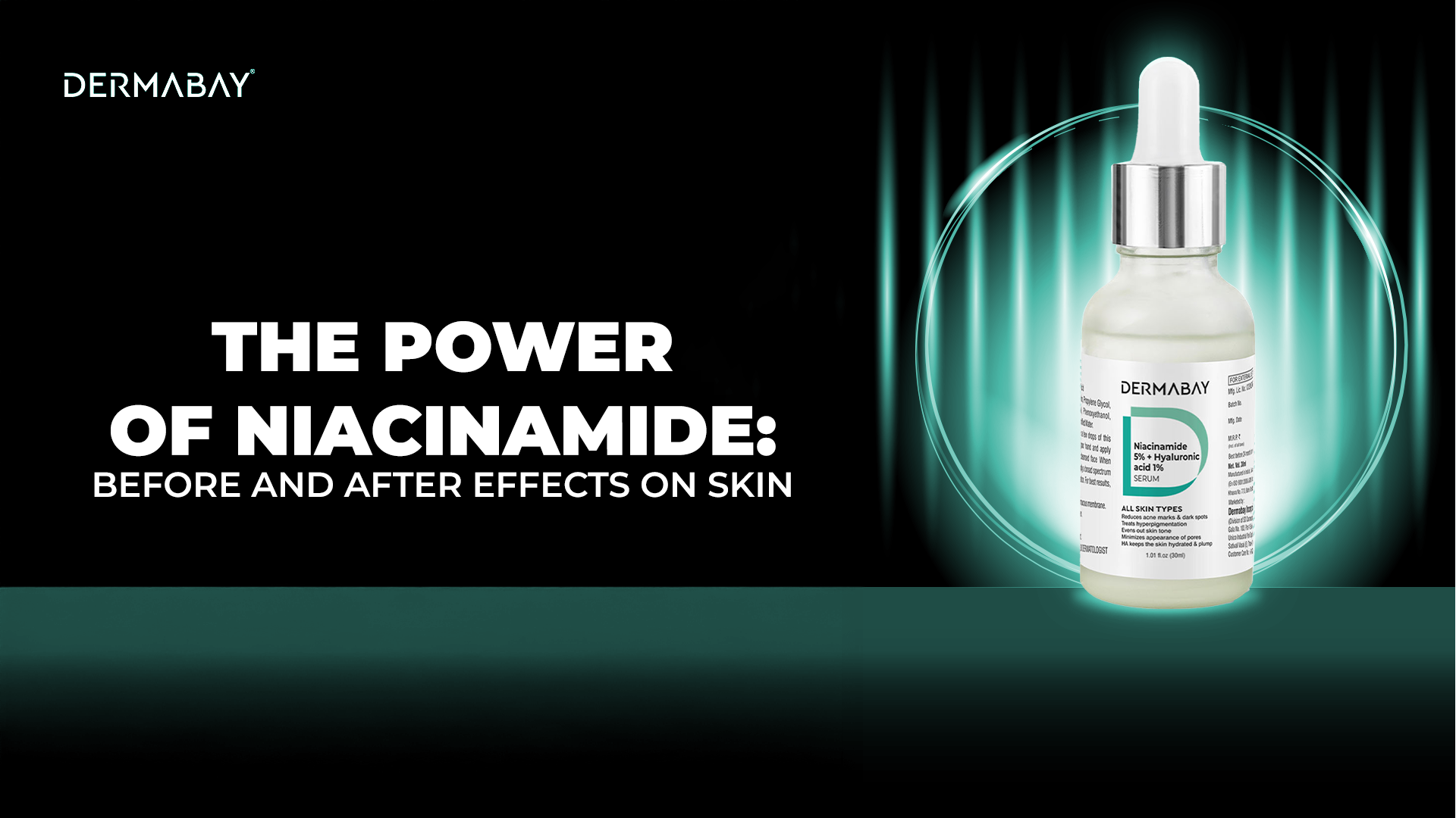 Niacinamide before and after