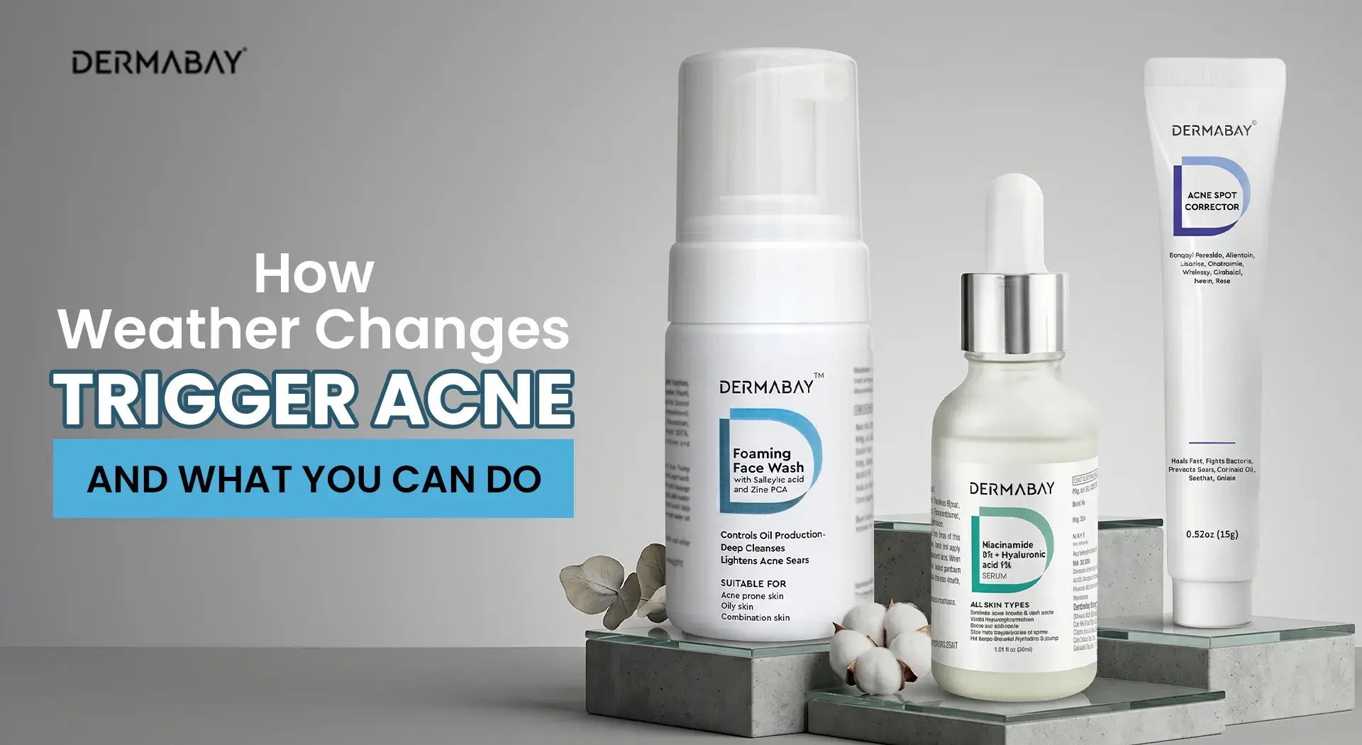 How Weather Changes Trigger Acne — And What You Can Do with the Anti Acne Combo
