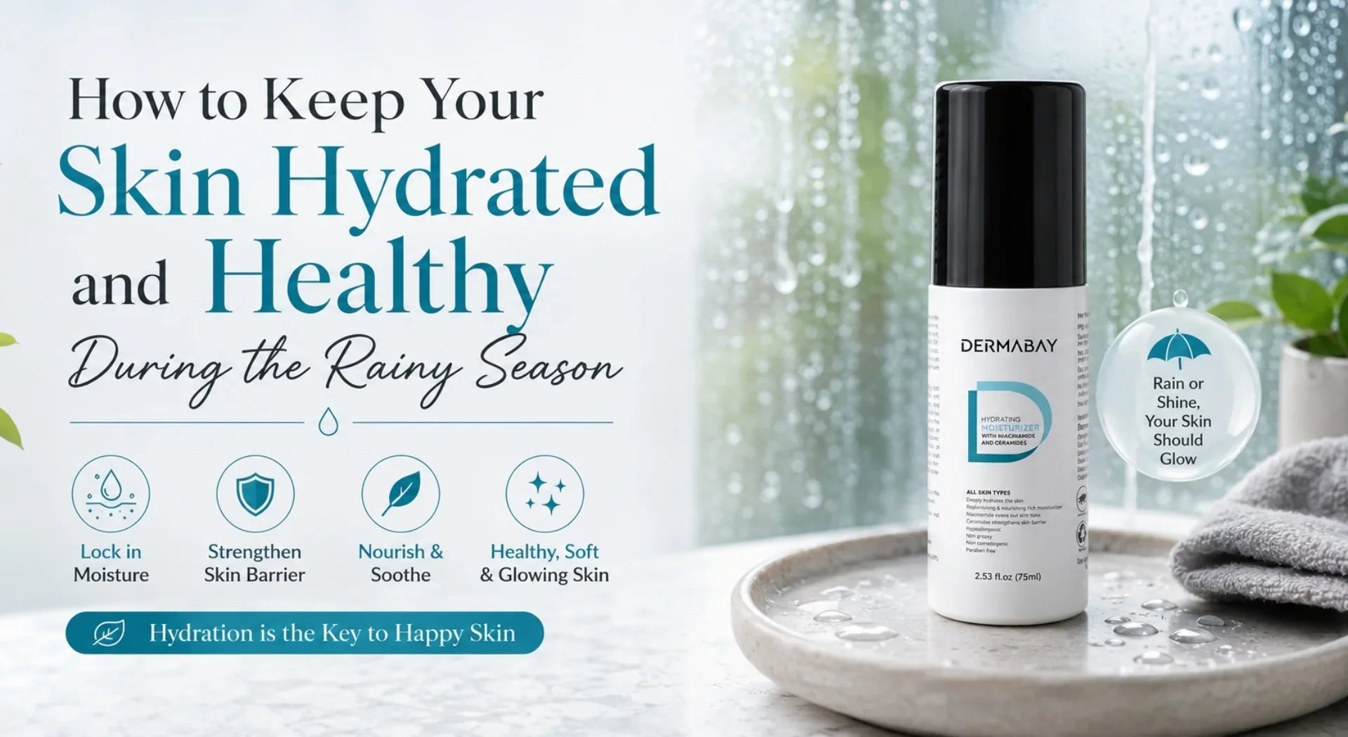 How to Keep Your Skin Hydrated and Healthy During the Rainy Season