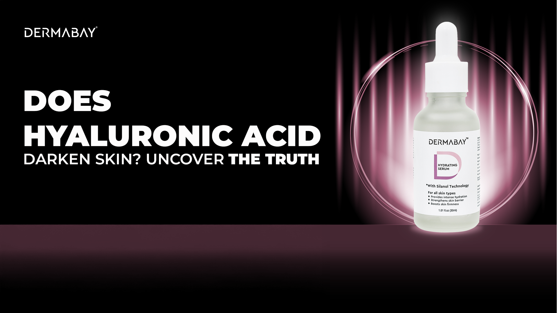 Hyaluronic acid for darker skin