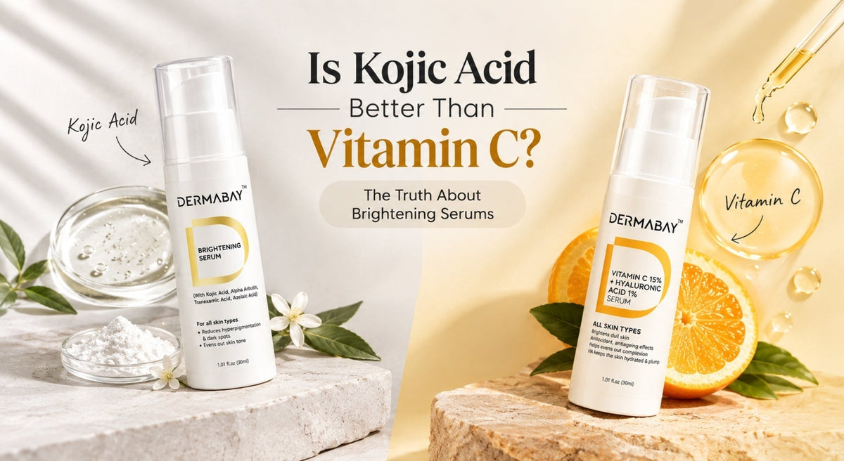 Is Kojic Acid Better Than Vitamin C? The Truth About Brightening Serums