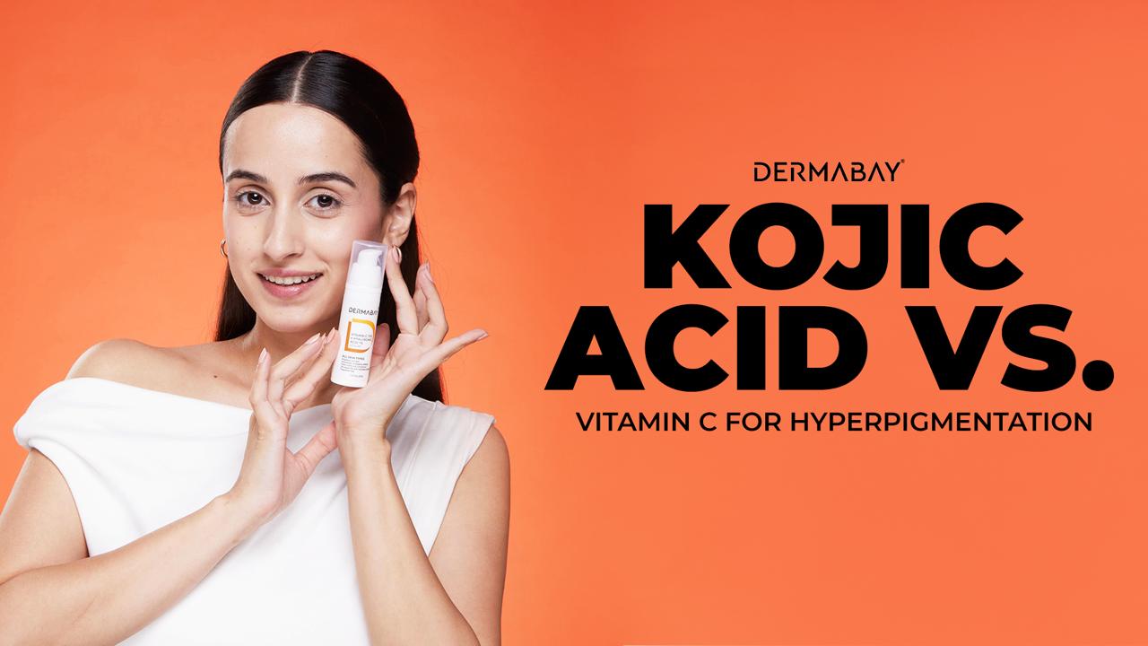 Kojic acid vs. vitamin c