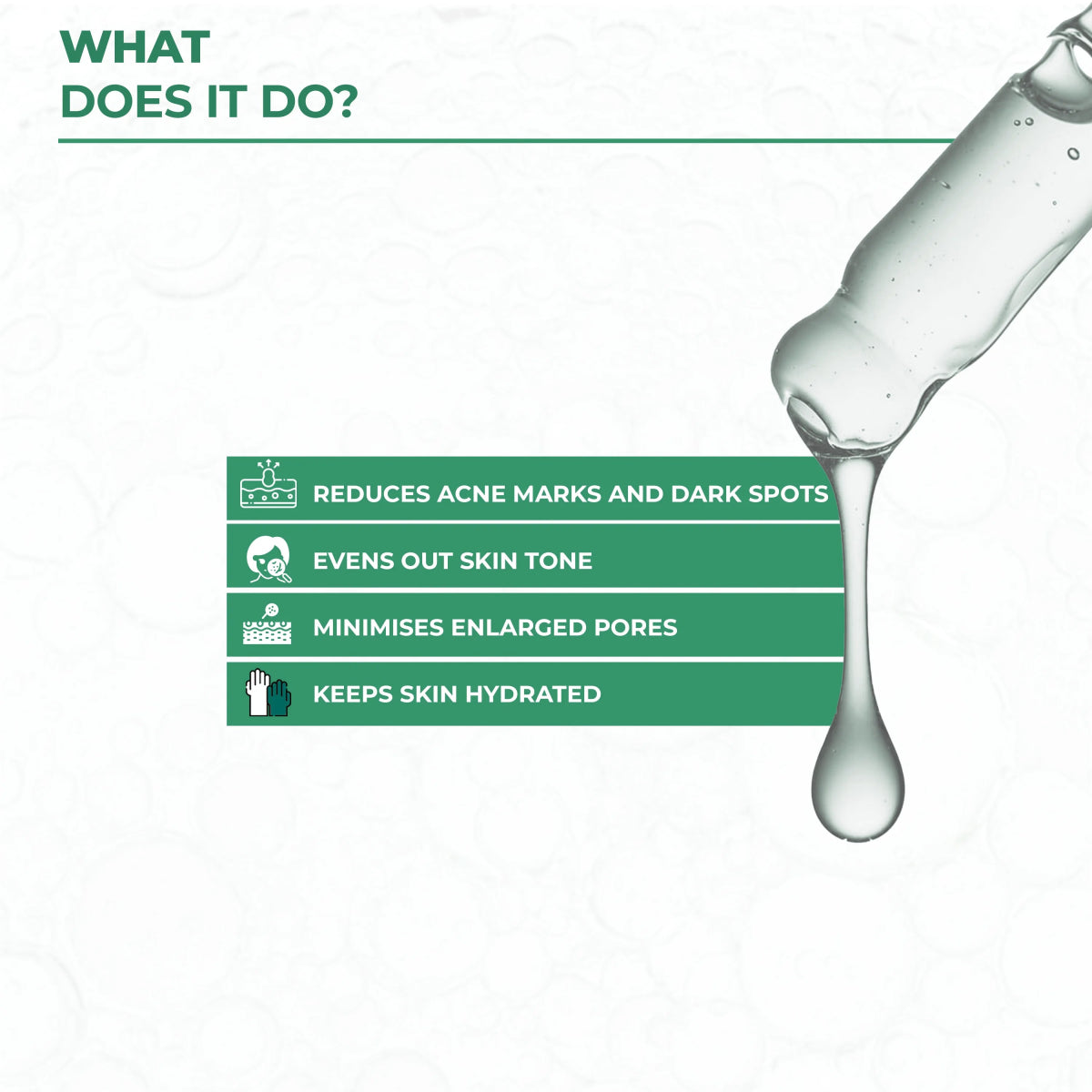 5% Niacinamide Serum + 1% Hyaluronic acidDermabay