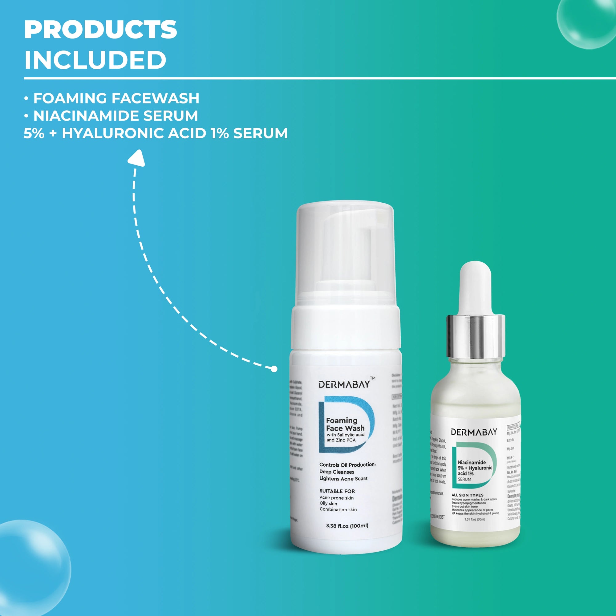 Anti acne combo Ingredients