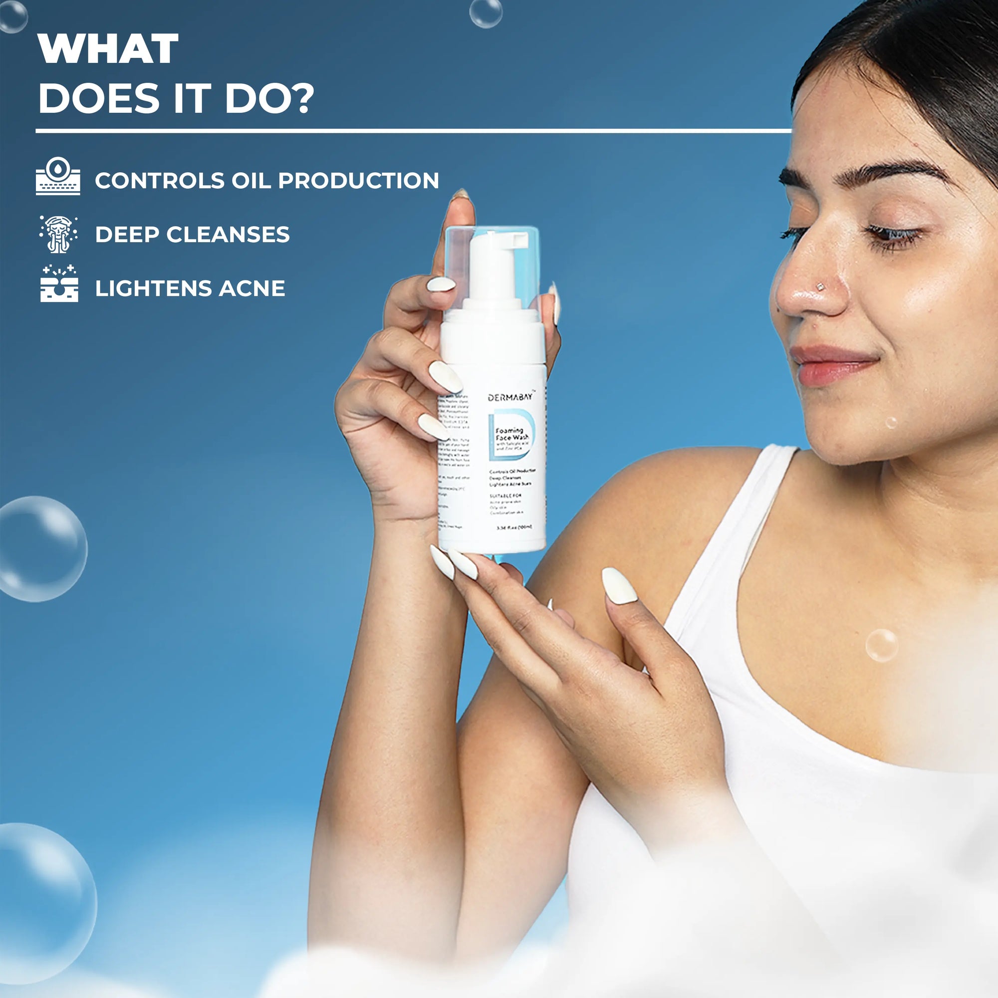 Foaming face wash benefits