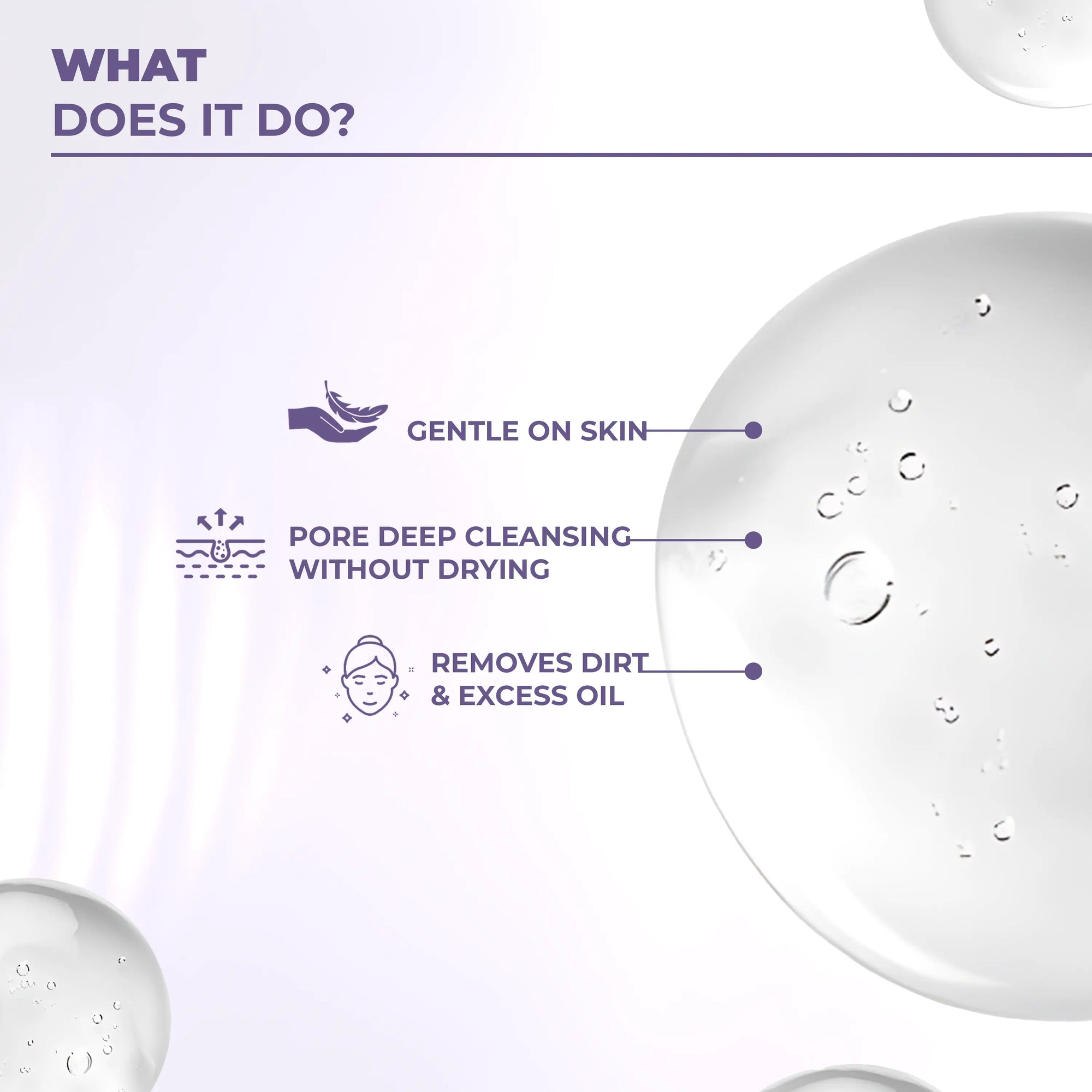 Gentle skin cleanser benefits 