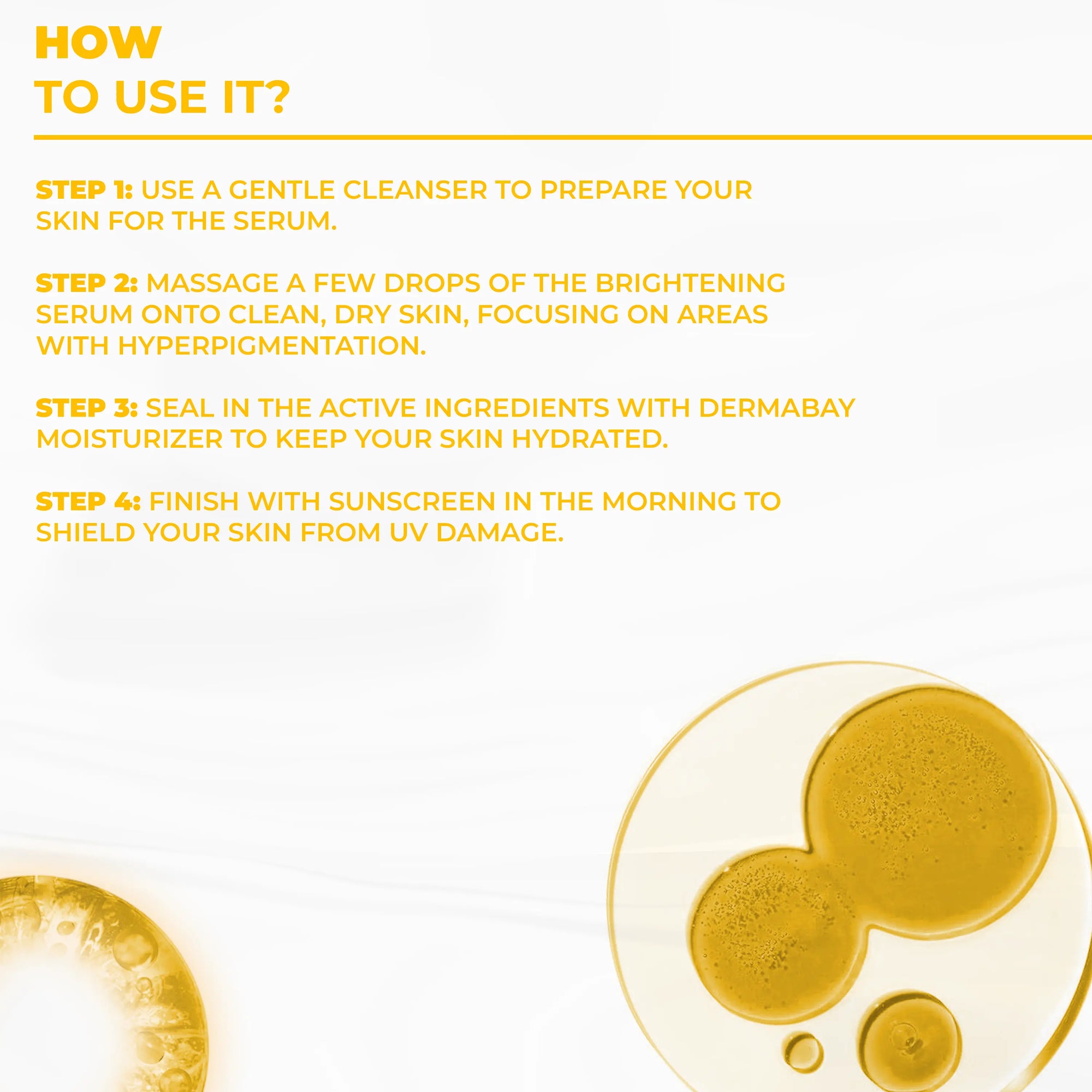 How to use kojic acid serum