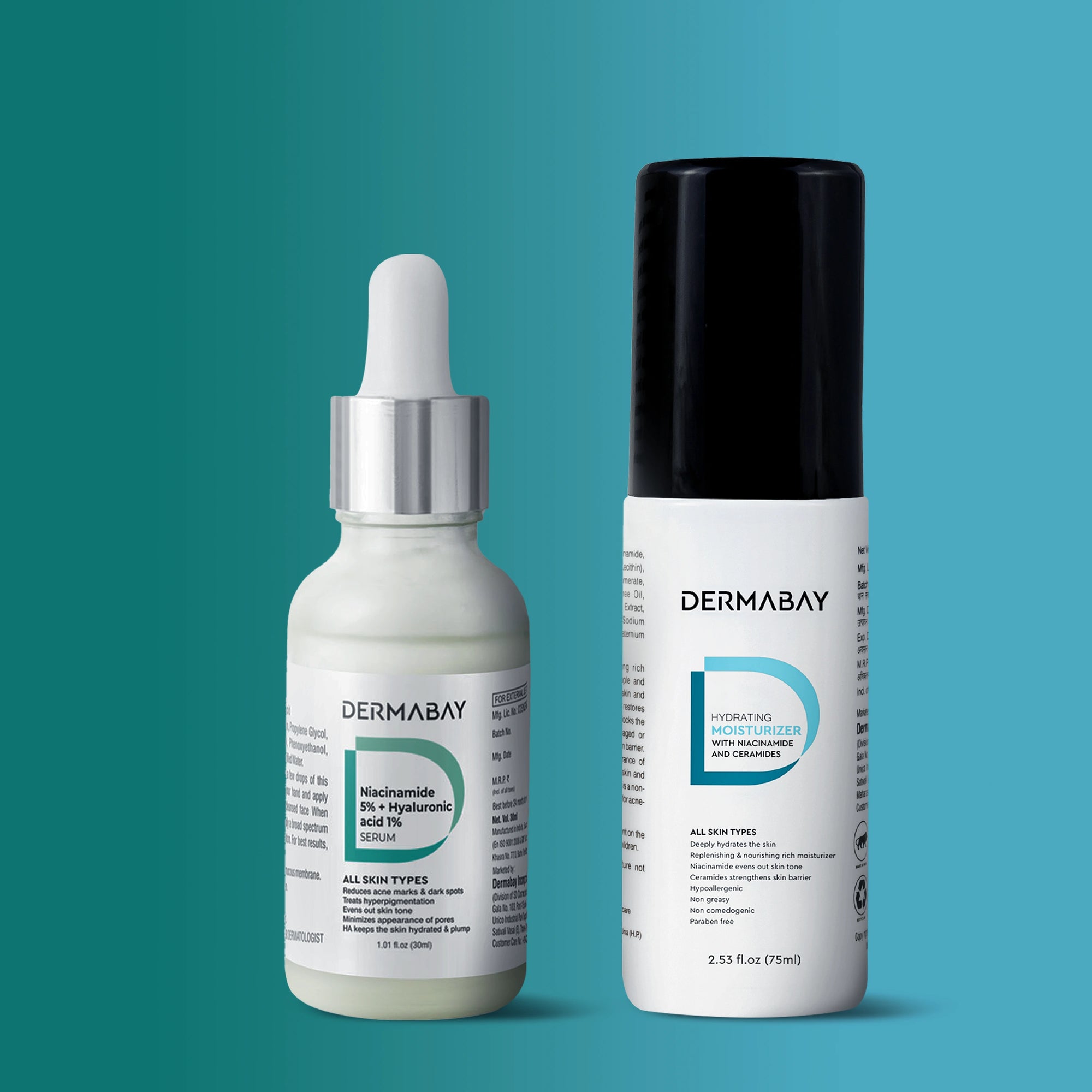 Niacinamide Serum and Hydrating Moisturizer