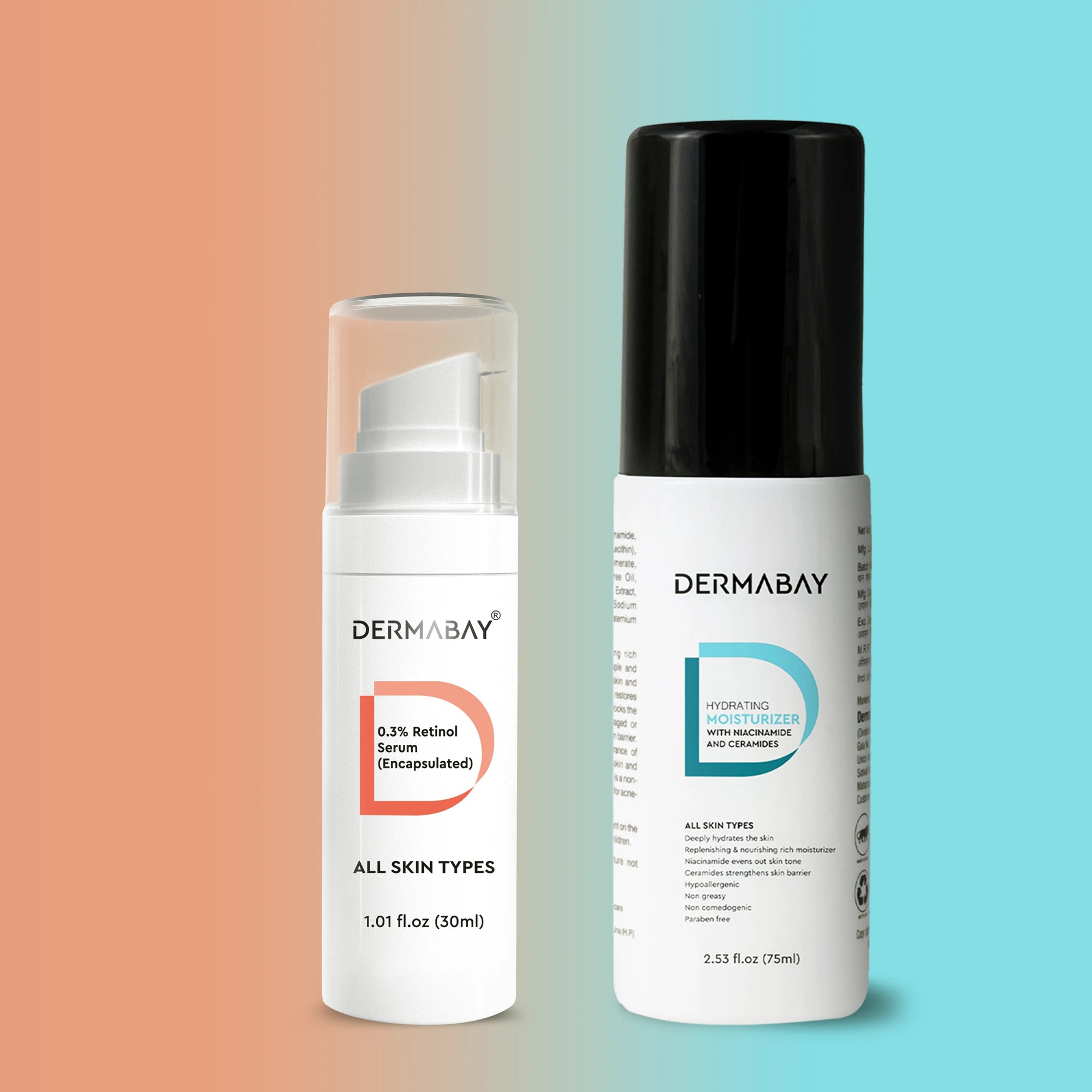 Retinol Serum and Hydrating Moisturizer