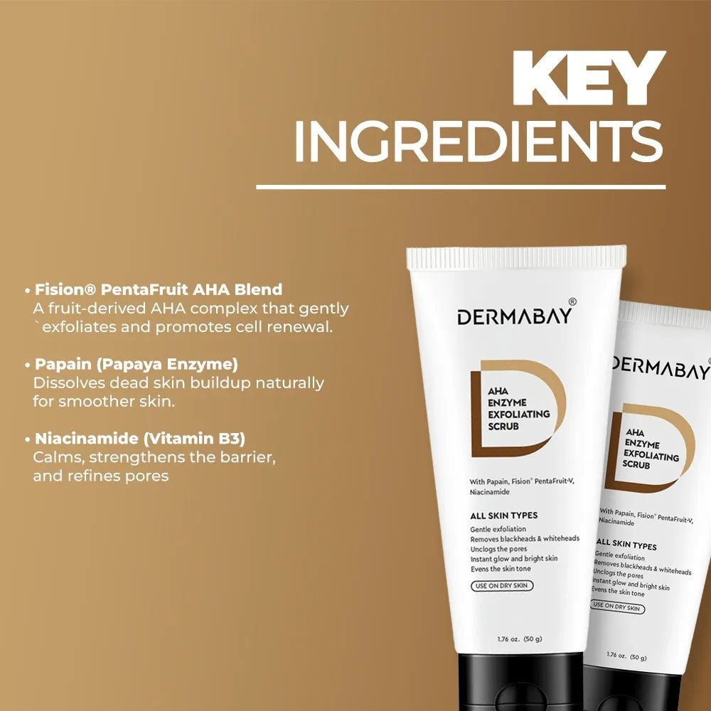 Dermabay AHA Enzyme Exfoliating ScrubDermabay