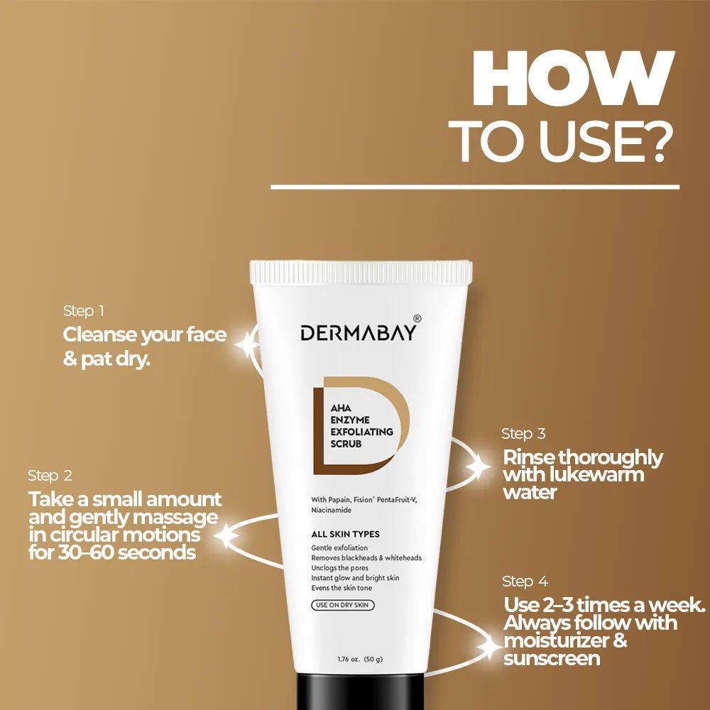 Dermabay AHA Enzyme Exfoliating ScrubDermabay