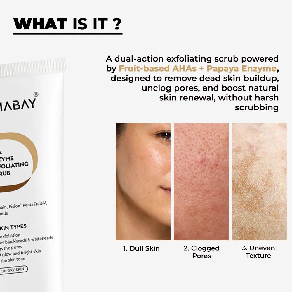 Dermabay AHA Enzyme Exfoliating ScrubDermabay