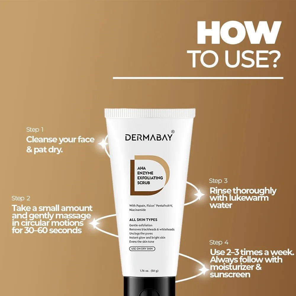 Dermabay AHA Enzyme Exfoliating ScrubDermabay