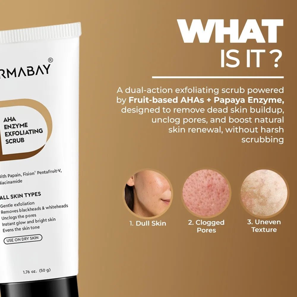 Dermabay AHA Enzyme Exfoliating ScrubDermabay