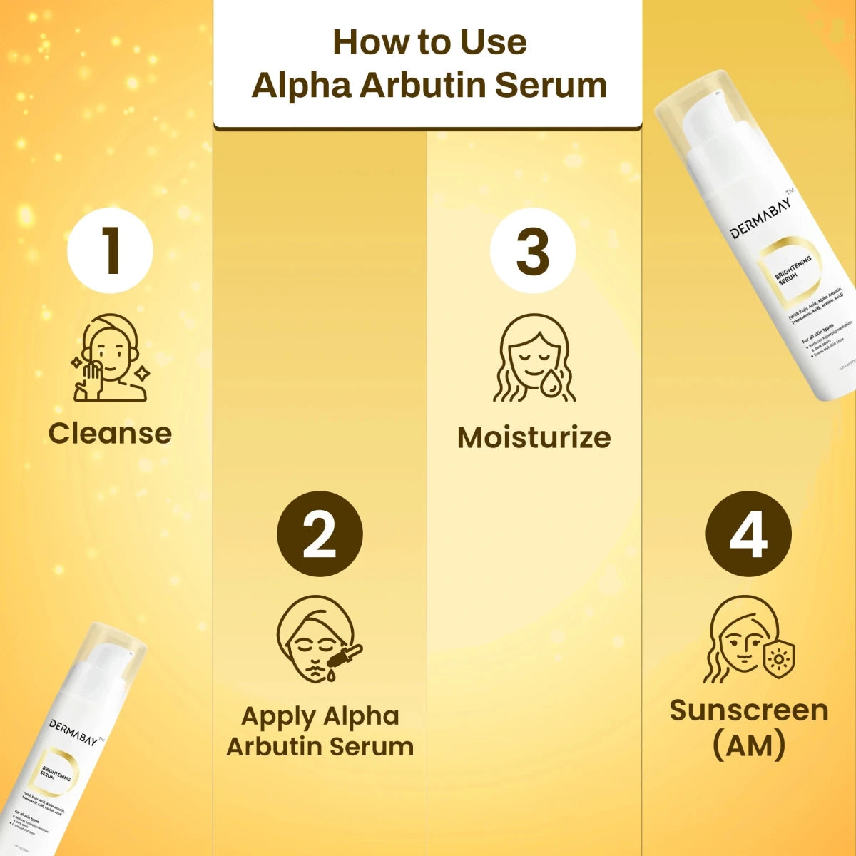 Serum with Alpha ArbutinDermabay