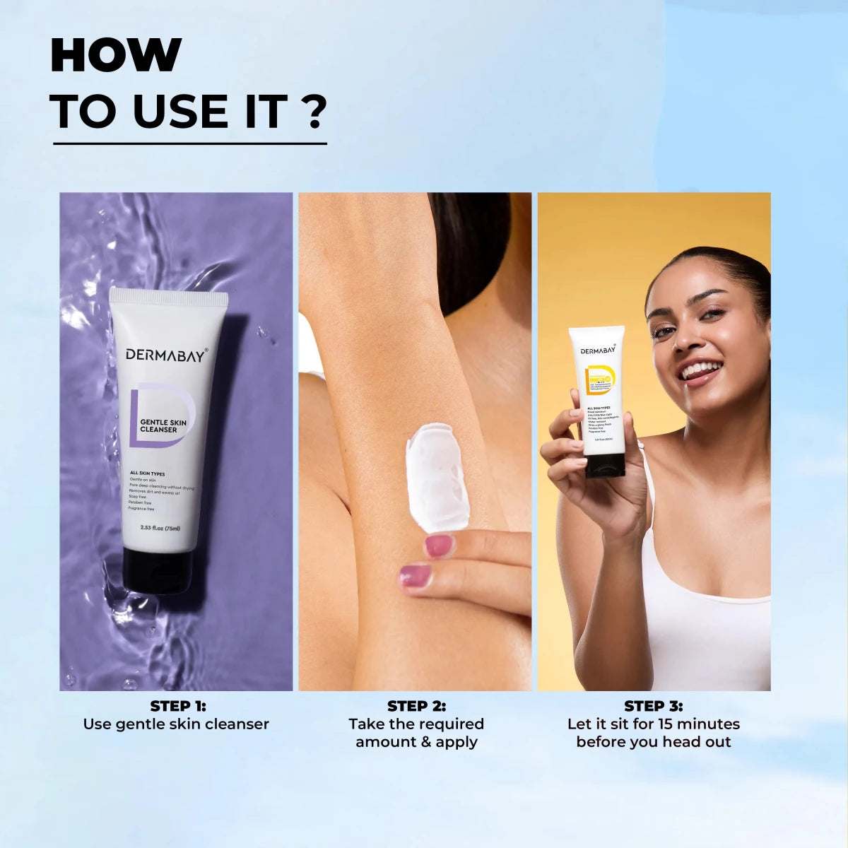 Sunscreen SPF 50 PA++++sunscreenDermabay