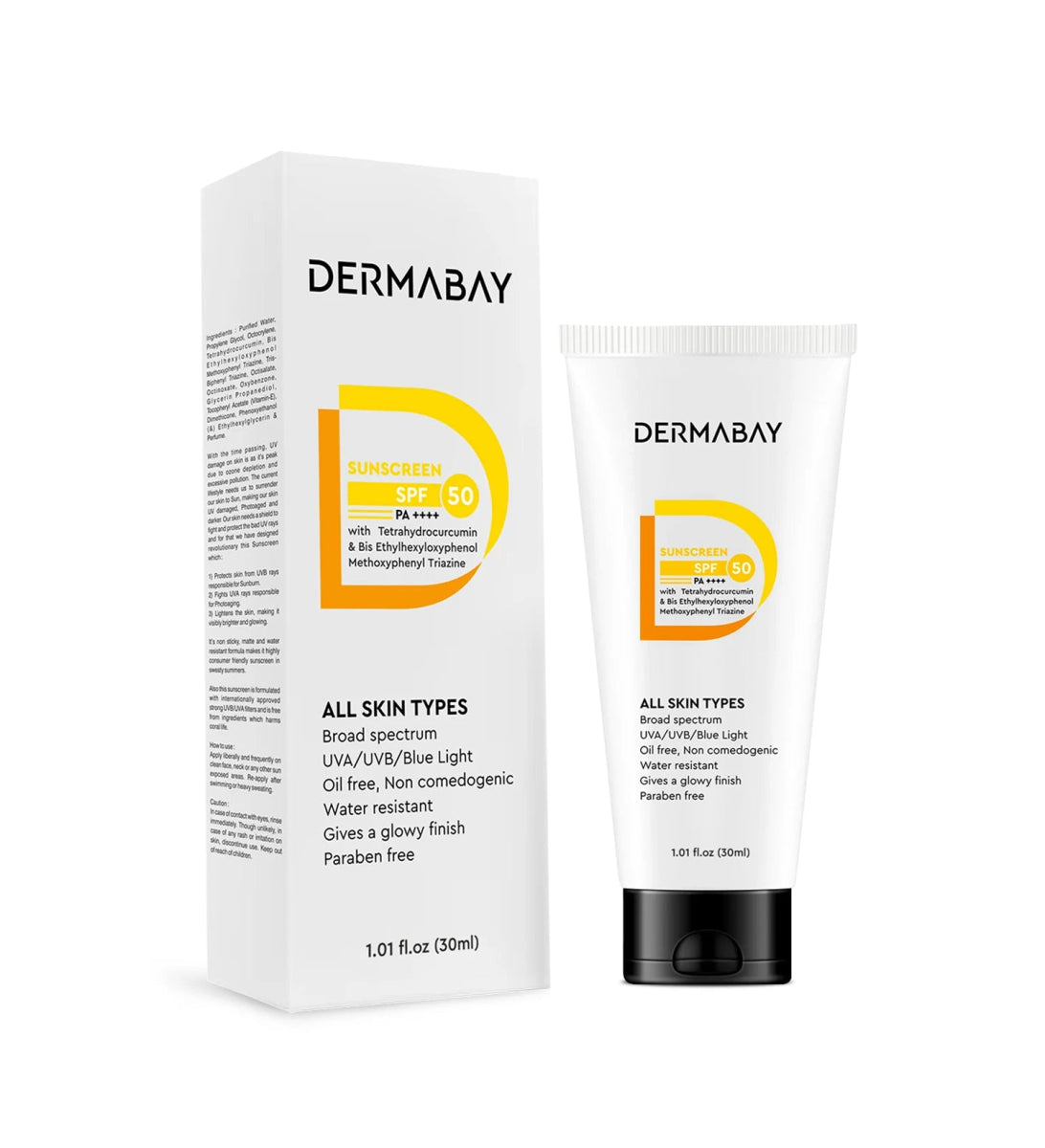 Sunscreen SPF 50 PA++++sunscreenDermabay