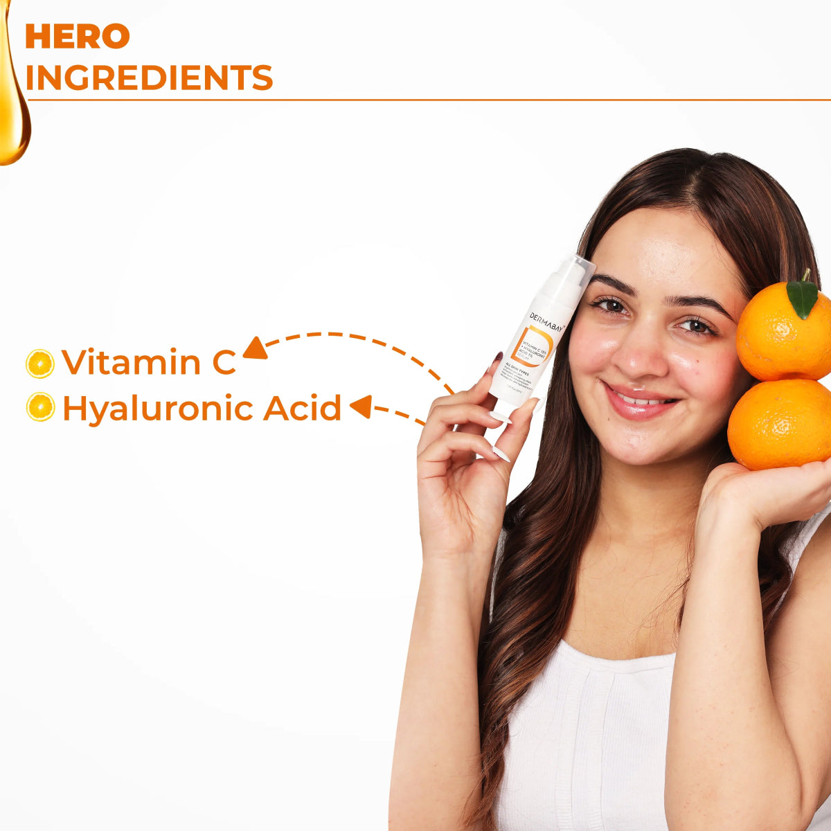 Vitamin C 15% + Hyaluronic Acid 1% SerumDermabay